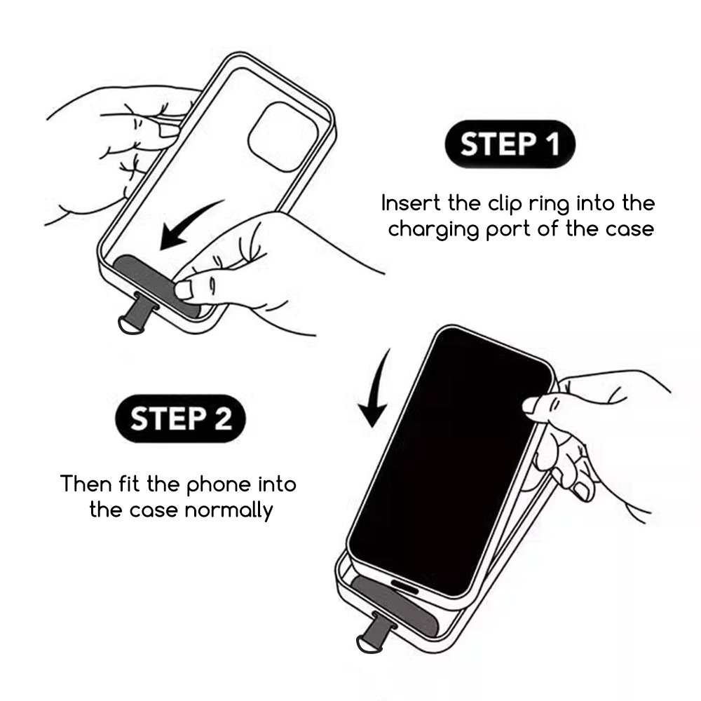Mobile Phone Accessories Universal Neck Wrist Lanyard Patch Tab Lasso Tether Cell Mobile Smartphone Phone Case Strap With Metal
