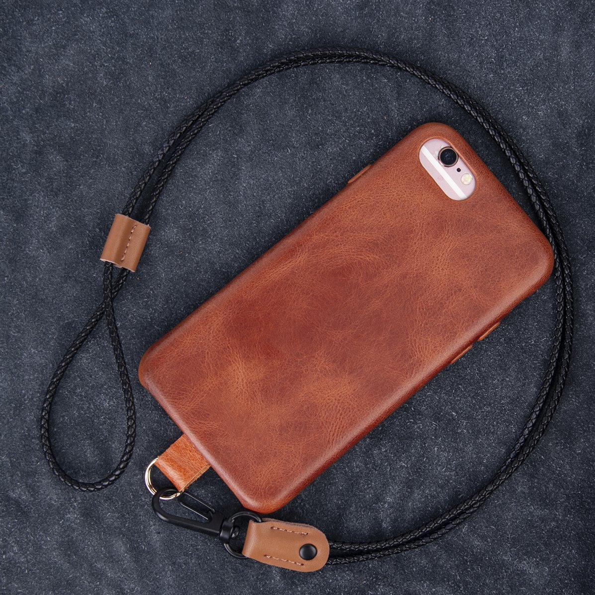 High quality logo custom leather wallet lanyard bulk cell phone lanyard wrist strap for earbud ID Badge Card Holder
