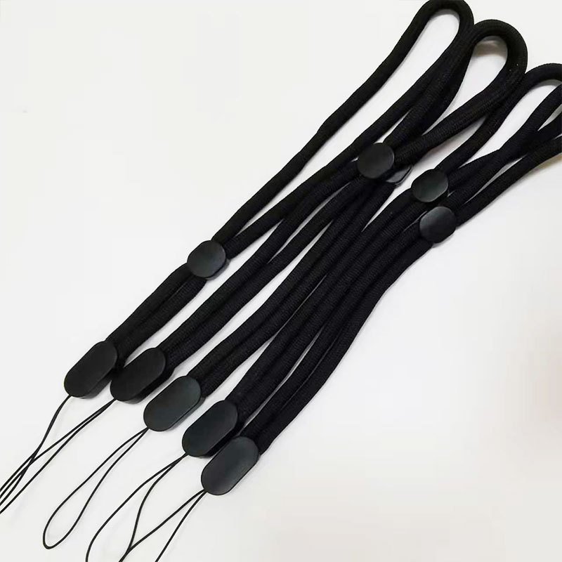 High quality custom adjustable carrying short hand wrist strap lanyard for hand-held electronics devices mobile phone speaker