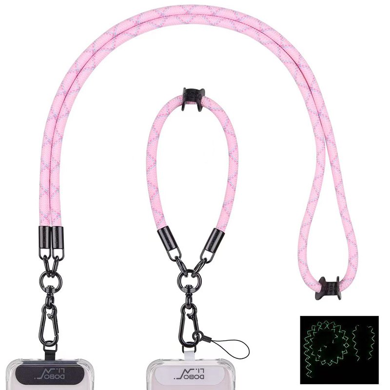 Crossbody Mobile Cell Cellphone Neck Strap Patch Clip Adjustable Holder Wholesale Printed Design Phone Lanyard
