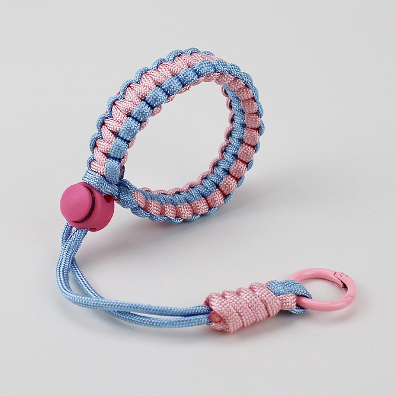 Anti-lost Mobile Phone Lanyard Hand-woven Sling Thick and Durable Wrist Strap Digital Camera Strap Adjustable Key Lanyards