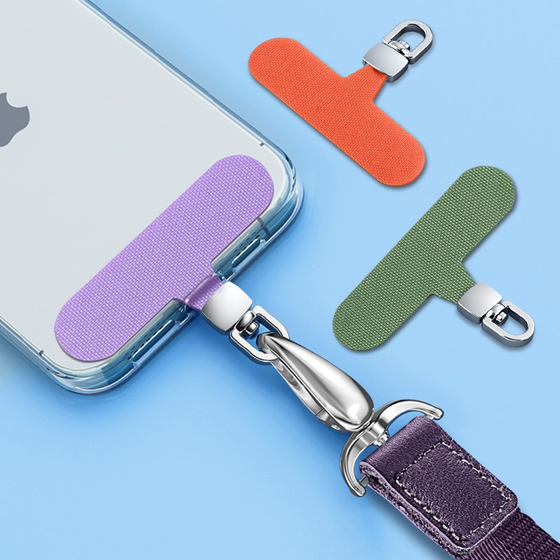 Customizable Mobile Phone Straps Fabric Fixed Phone Lanyard Clip Fabric Oxford cloth Gasket Shell Card Back Sticker Sling Rope