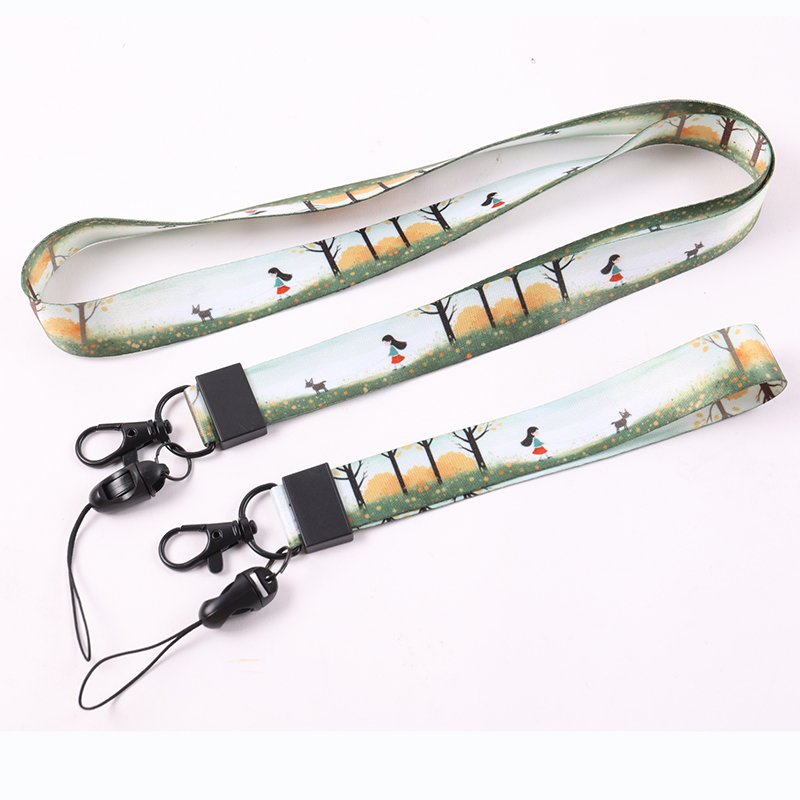 In Stock Universal Luxury Phone Lanyard Straps Wholesale Logo Exhibition ID Mobile Long Phone Lanyard And Short Lanyard