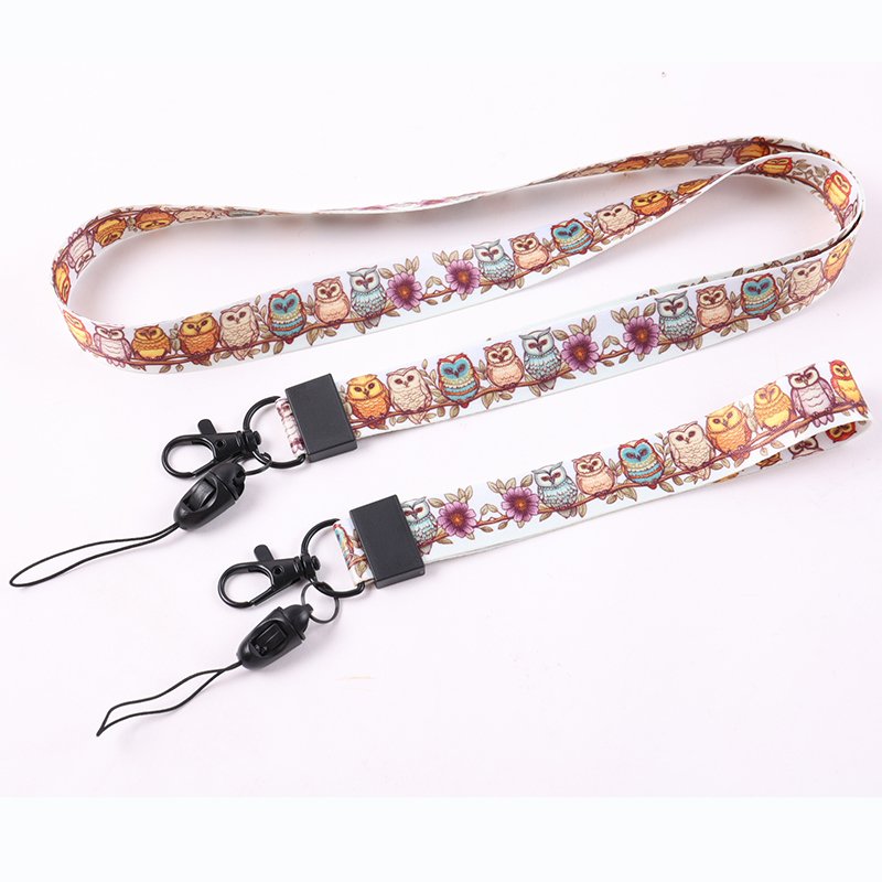 In Stock Universal Luxury Phone Lanyard Straps Wholesale Logo Exhibition ID Mobile Long Phone Lanyard And Short Lanyard