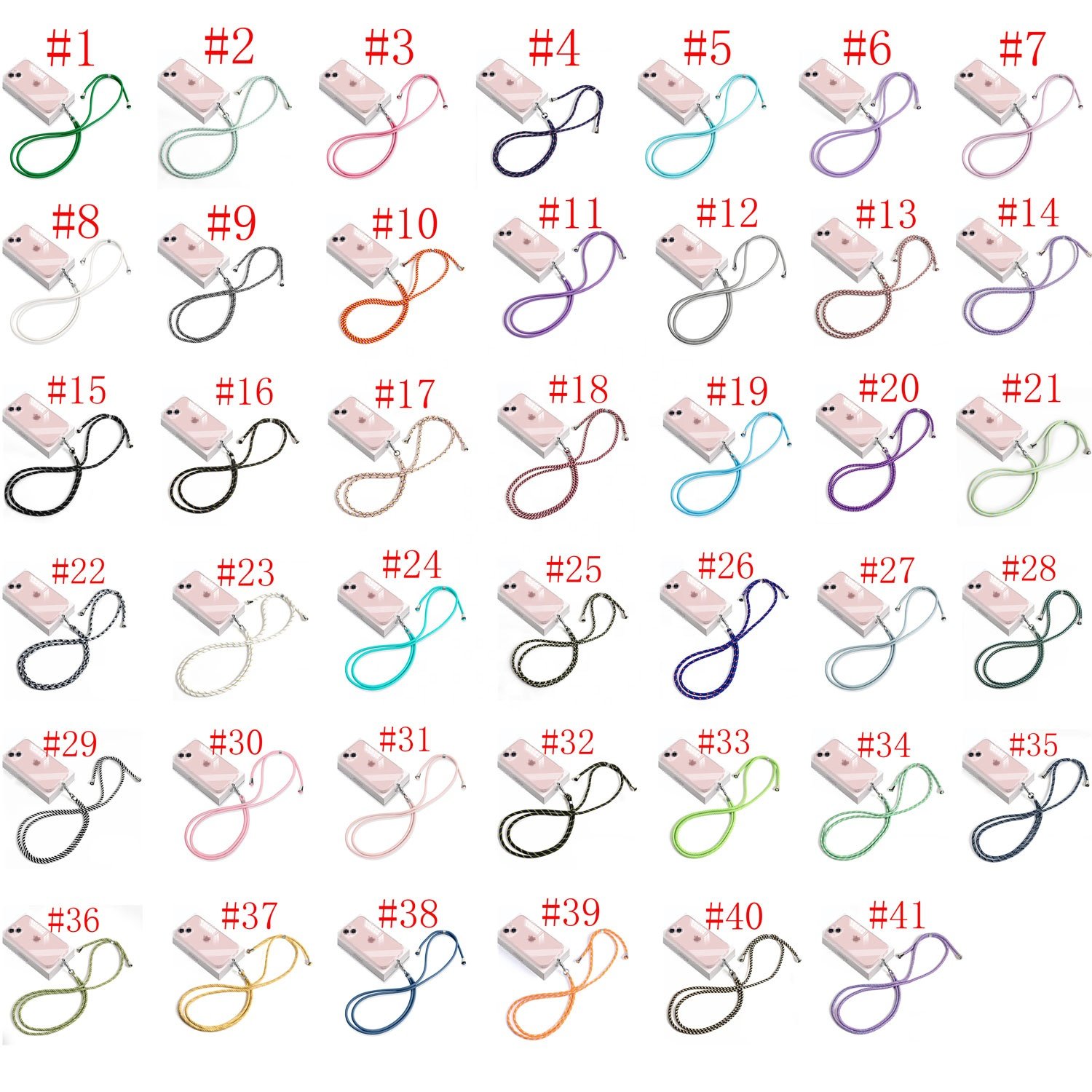 Universal Cell Phone Lanyard Adjustable Crossbody Mobile Phone Straps