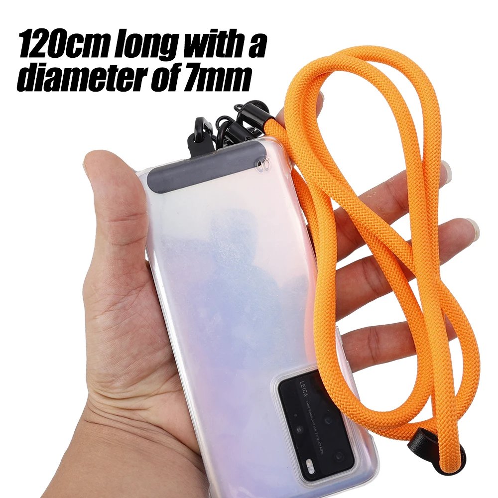 Thick Adjustable Phone Lanyard Detachable Neck Cord Universal Crossbody Strap for Mobile Phone Case Lanyards Charm Pendant