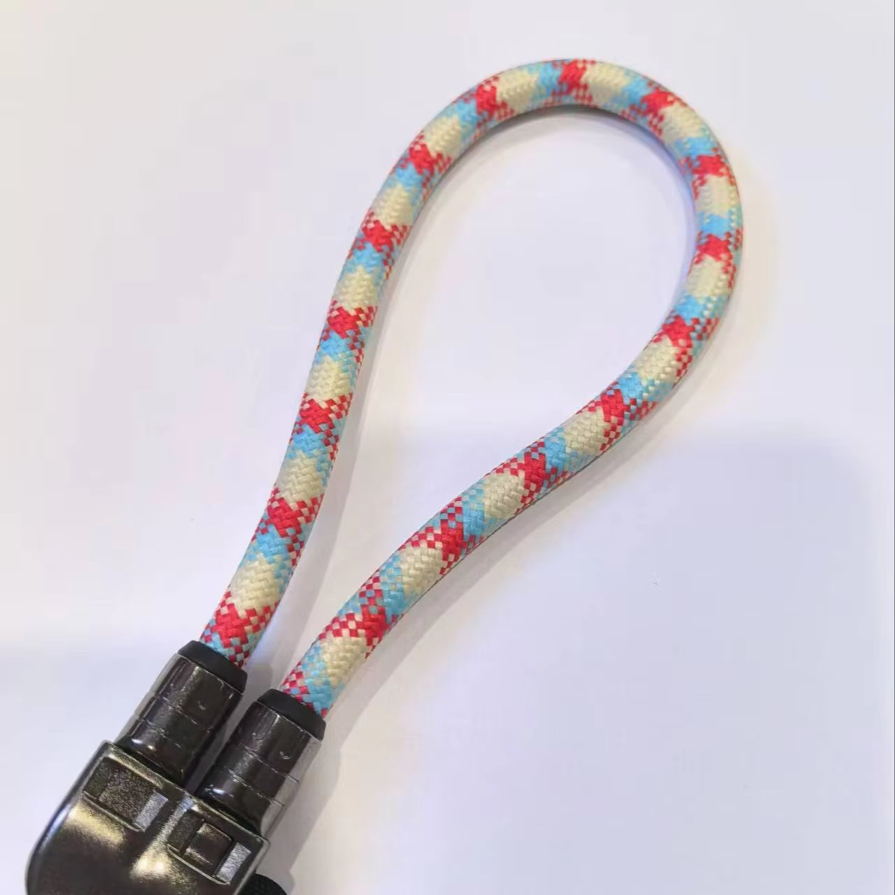Short 32cm 2 In 1 Type-C 240W Fast Charging & Data Cable Phone Wrist Strap Cable Lanyard