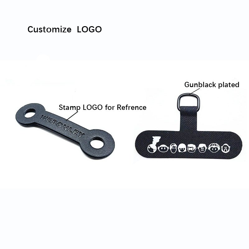 8mm Phone Case Strap Necklace Adjustable Nylon Phone Cord Crossbody Necklace Logo Custom Universal Mobile Phone Lanyard Keychain