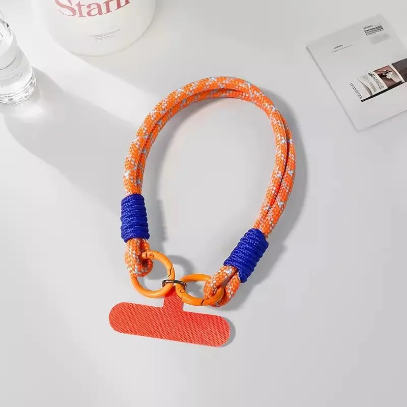Wholesale Universal Woven Wrist Lanyard Durable Nylon Mobile Phone Strap