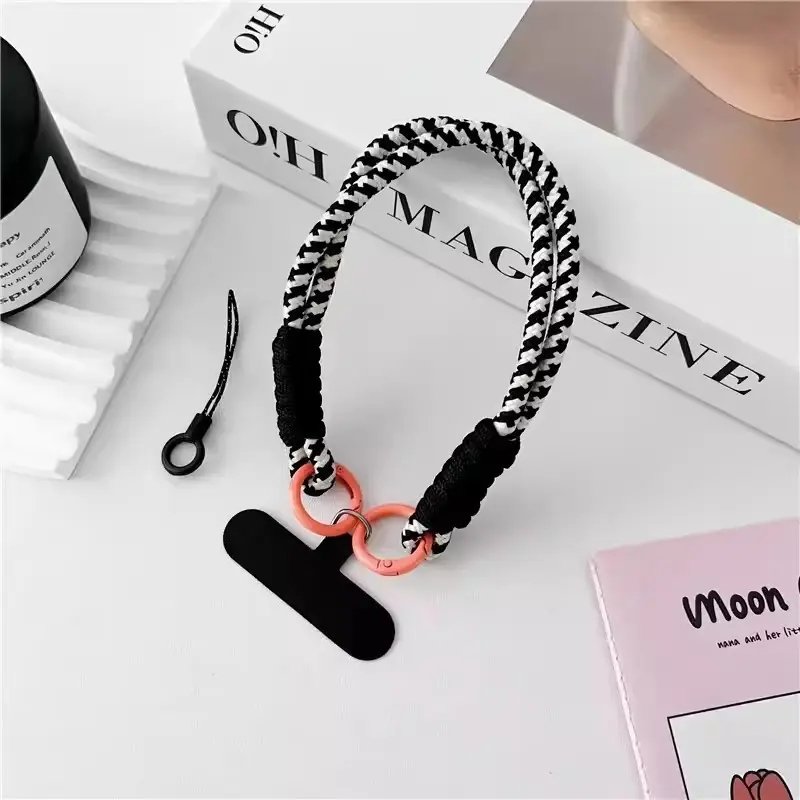 Wholesale Universal Woven Wrist Lanyard Durable Nylon Mobile Phone Strap