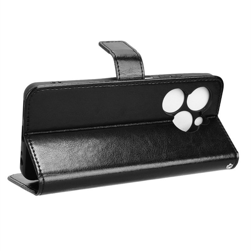 Jmax Luxury Crazy Horse PU Leather Flip Phone Case Wallet Shockproof Mobile Phone Cases For Infinix Smart 5 6 7 8 Pro Plus