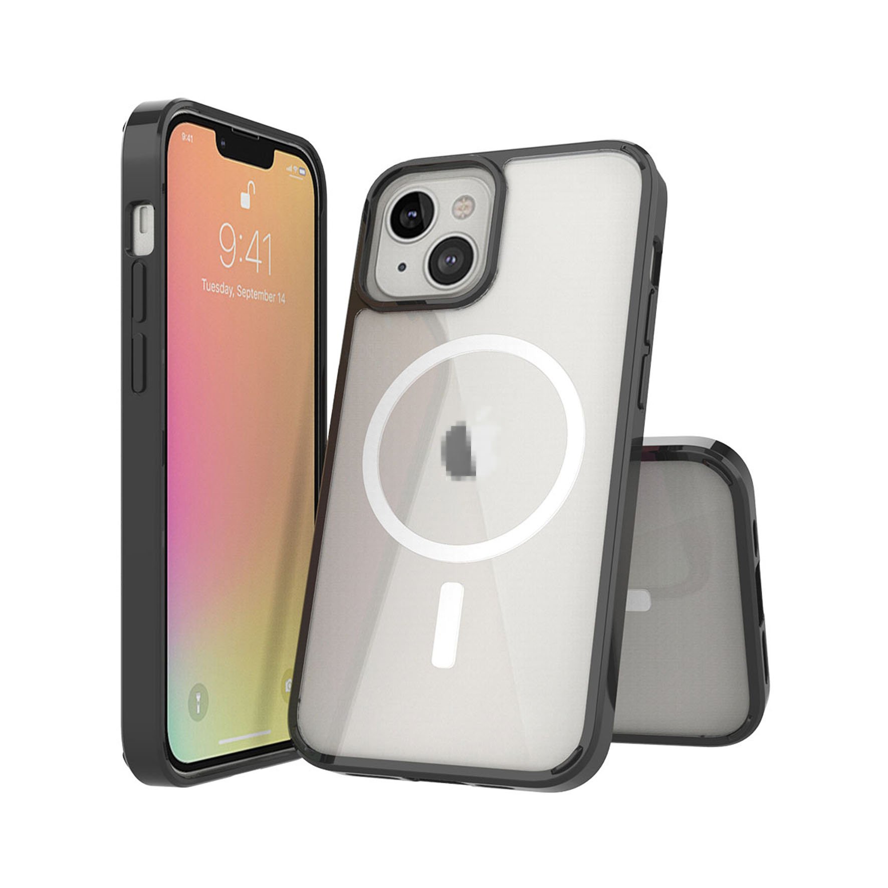 Crystal Clear Hybrid Mobile Shockproof Cell Phone Back Cover Case Phone case for IP14 15 16