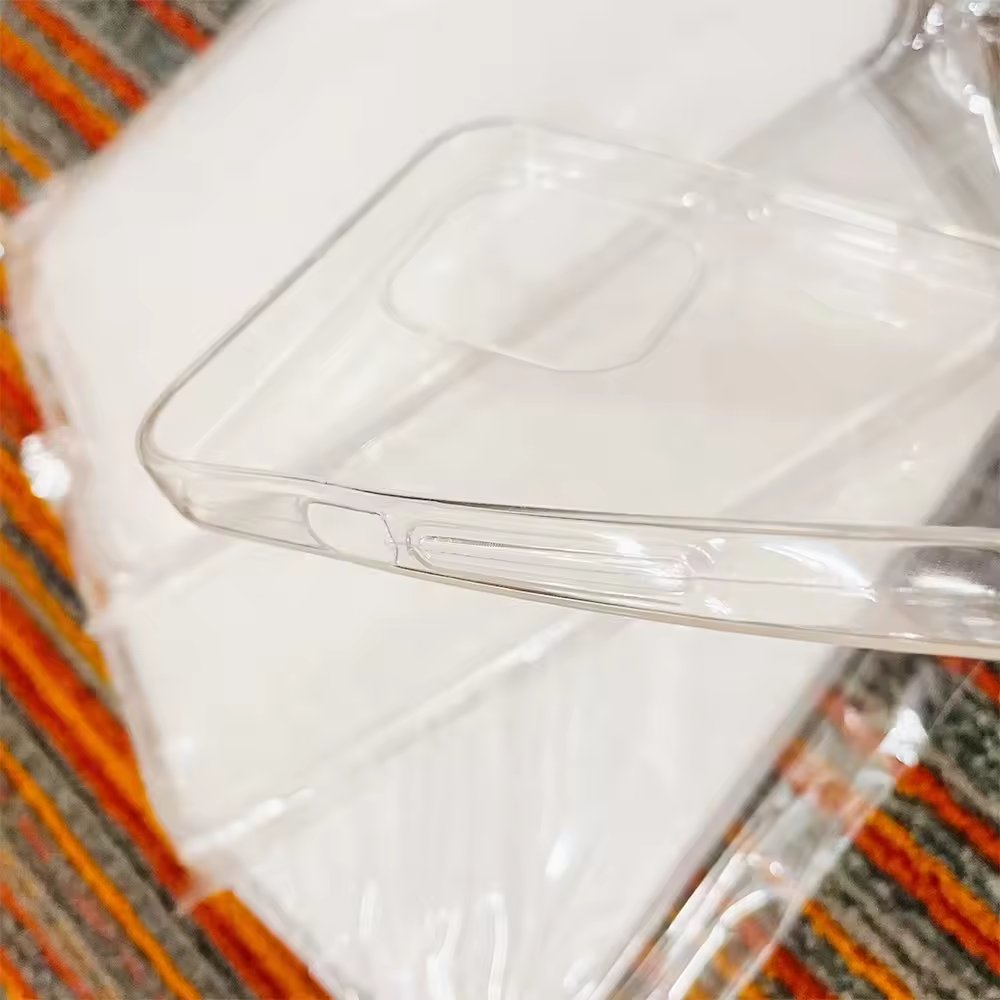 Anti-shock Airbag Design 1.5mm High Transparency Crystal Clear TPU Bumper Case For iPhone 15 14 13 12 11 Pro Max X XR XS
