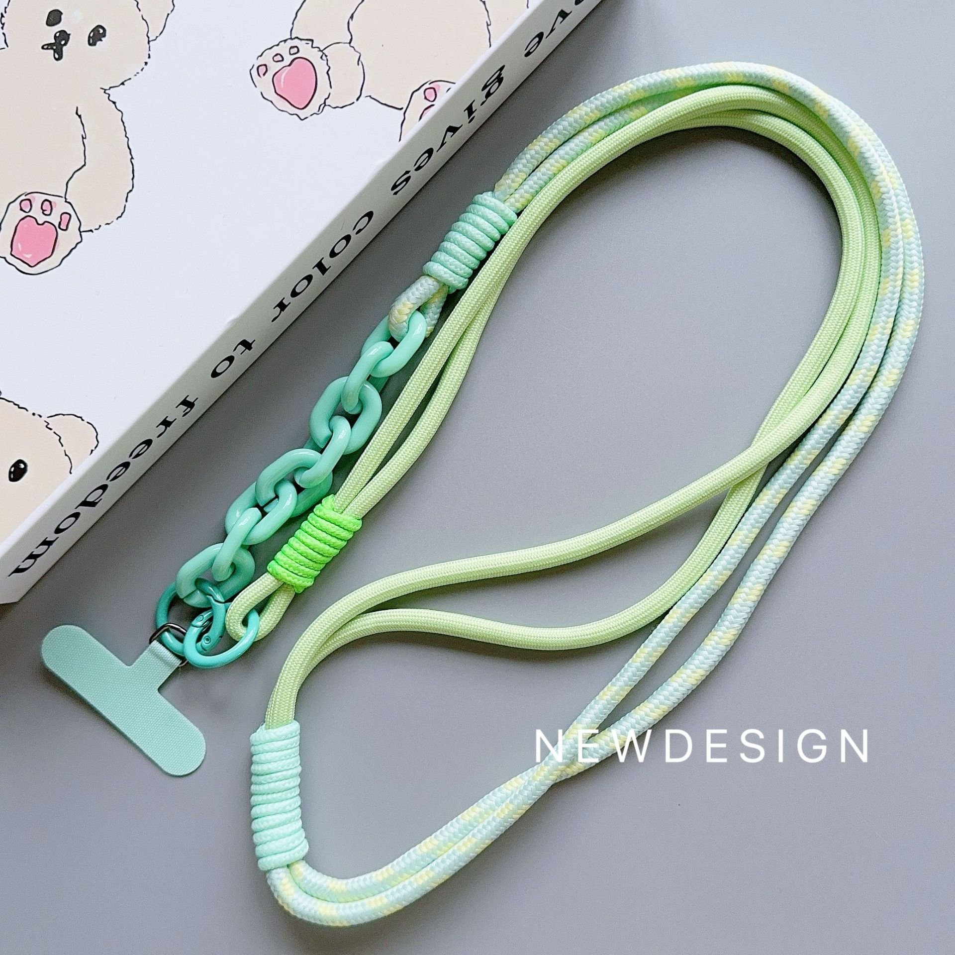 Universal Hands Free Smartphone Strap Rope Key Chain Holder Colorful Lovely Girls Phone Lanyard Mobile Phone Straps