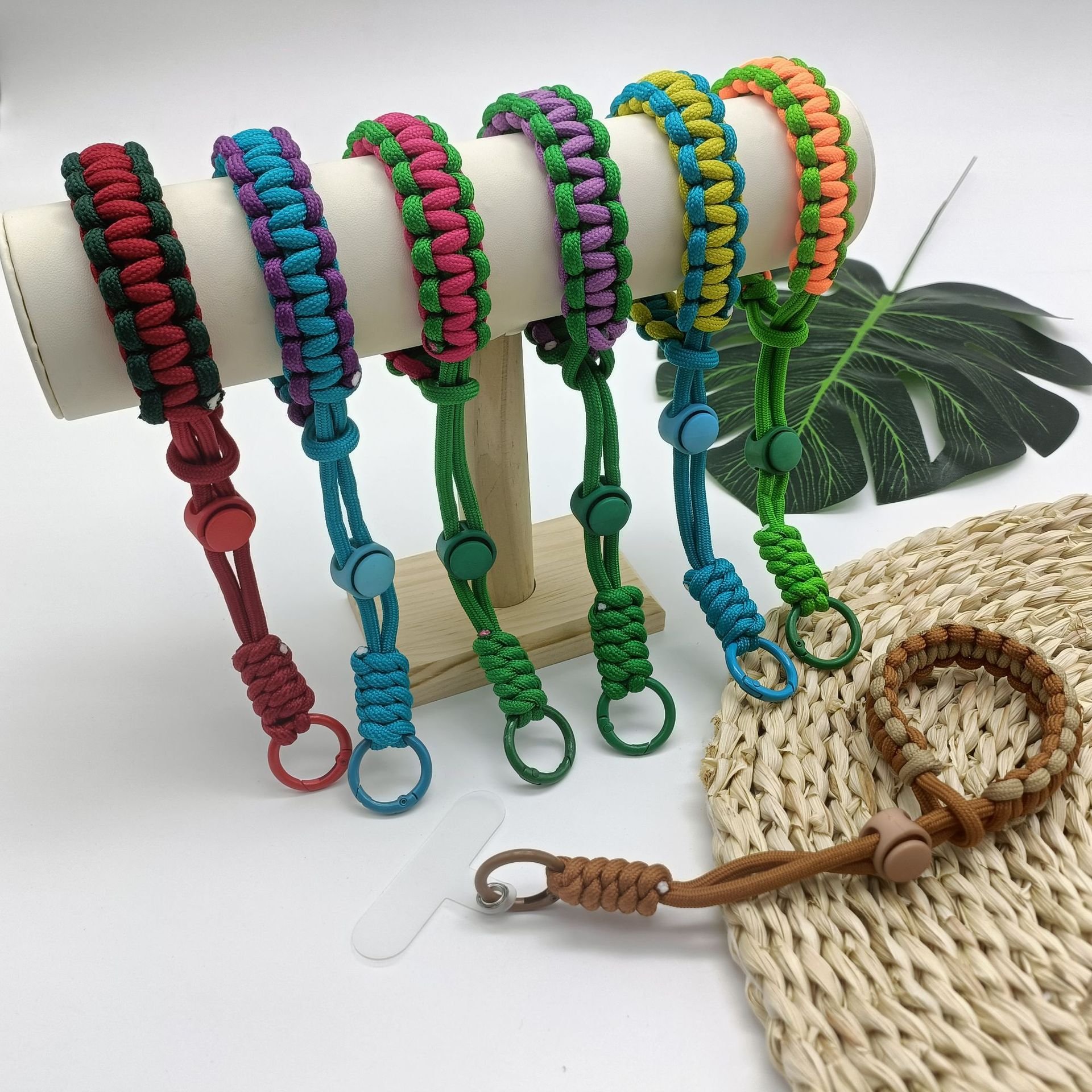 Anti-lost Mix Color Custom Logo Phone Strap Crossbody Cross Body Phone Necklace Phone Lanyard