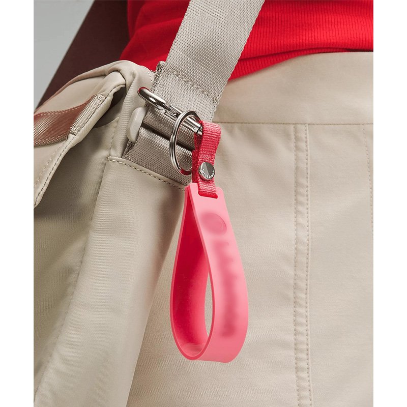 New lulu mobile key chain lanyard clothes bag hanging multi-color personality accessories