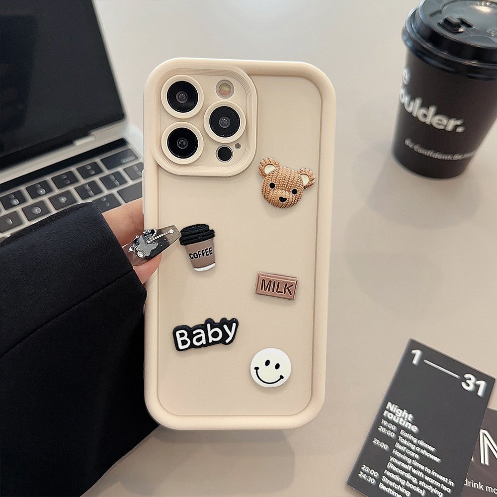 3d Soft Silicone Phone Case Cheap Cartoon Kawaii Phone Case For Iphone 15 14 13 12 Pro Max