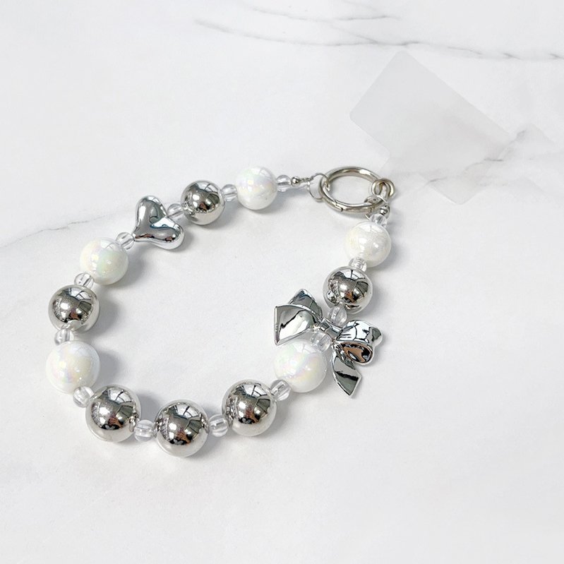 Cellphone strap Mobile Phone Beads Wrist Strap Phone Chain Strap Personalized Beaded Lanyard Wrist Charm Bracelet