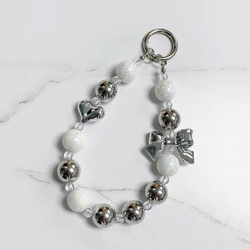 Cellphone strap Mobile Phone Beads Wrist Strap Phone Chain Strap Personalized Beaded Lanyard Wrist Charm Bracelet