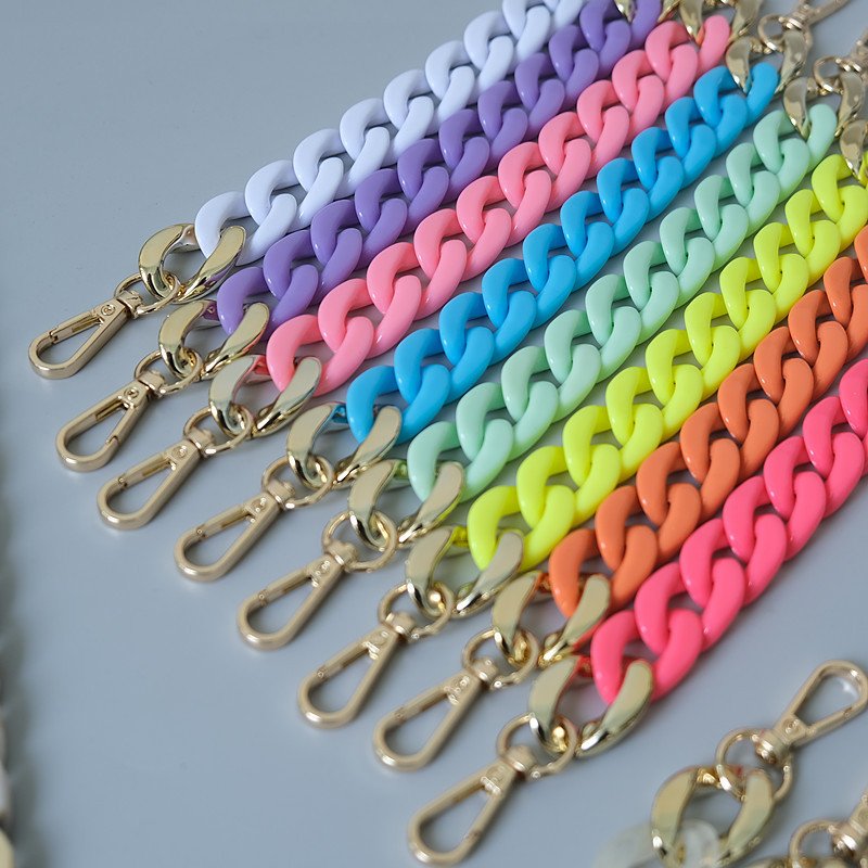 Multicolour Mobile Phone Charm Hook Chain For Hand Wrist Grip