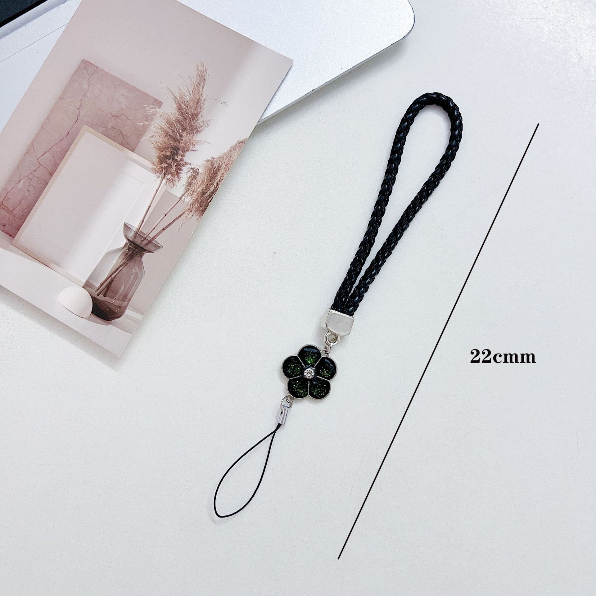 Multicolor Phone Charm String Short Braid Mobile Phone Straps for Camera GoPro Women Anti-Lost Lanyard Gift Keychain Strap