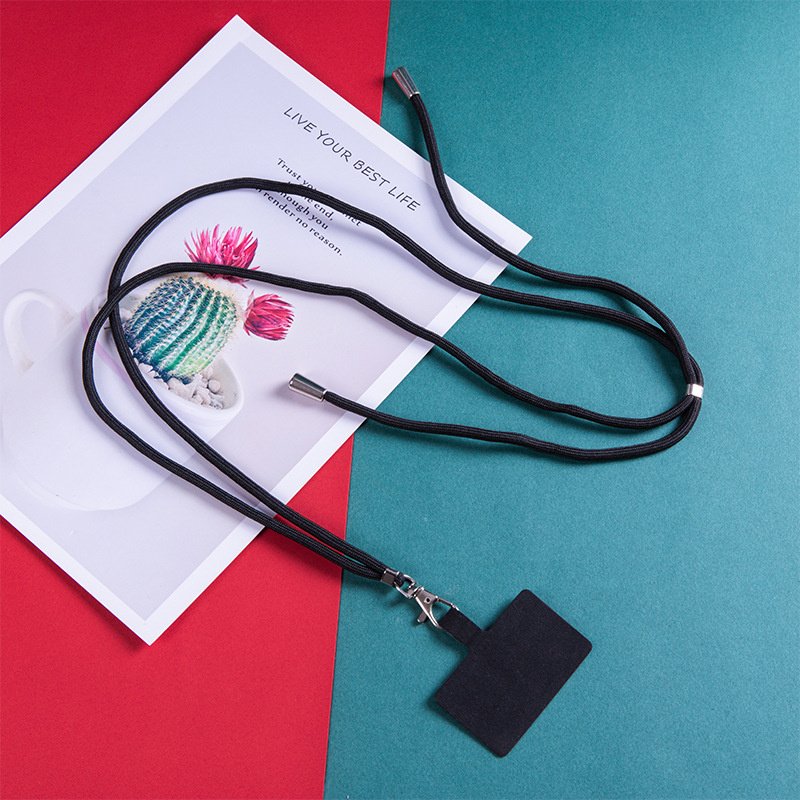 Popular Universal Crossbody Patch Phone Case Lanyard Mobile Phone Strap Lanyards Nylon Soft Rope Cell Phone Hanging Cord