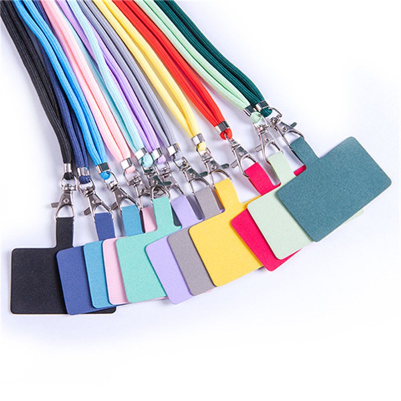 Popular Universal Crossbody Patch Phone Case Lanyard Mobile Phone Strap Lanyards Nylon Soft Rope Cell Phone Hanging Cord