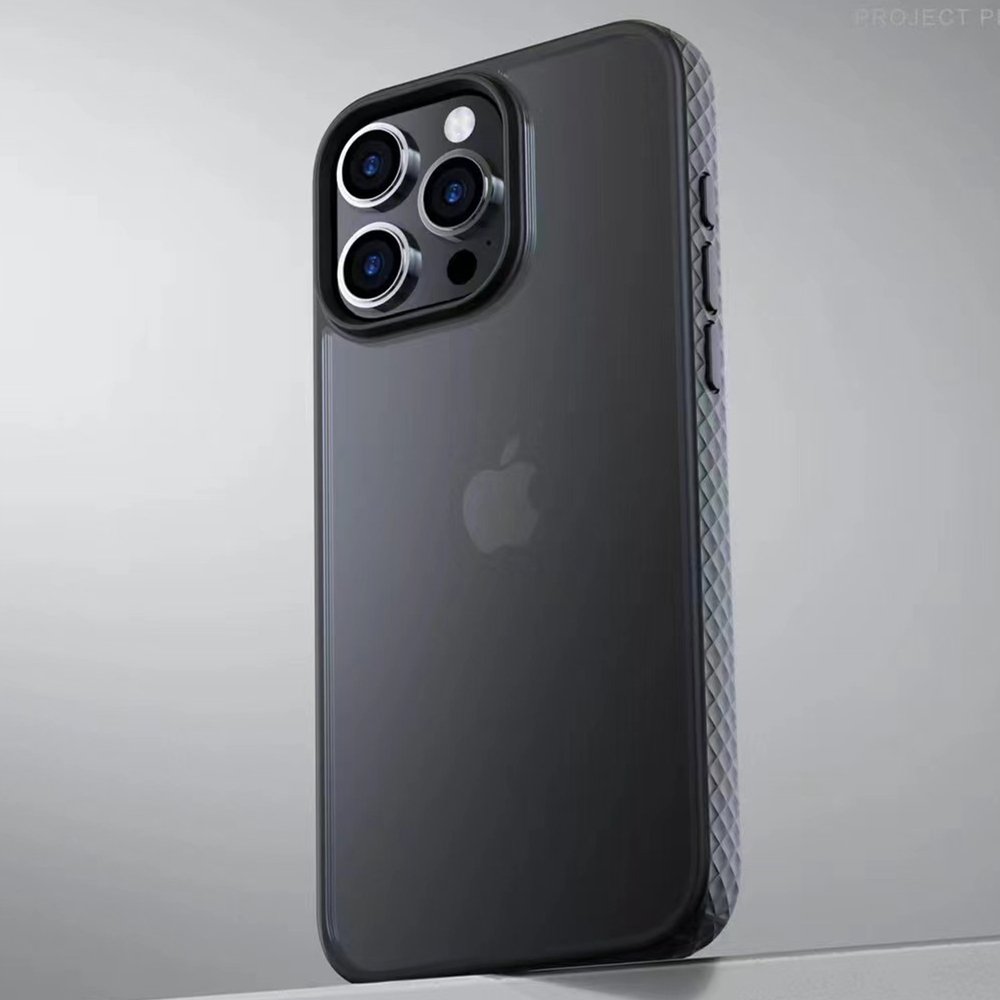 Magnetic Case for iphone 16 Diamond Textured Anti-Slip Edge Shockproof Translucent Hard Slim Magnet case for iphone 16