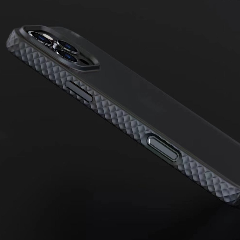 Magnetic Case for iphone 16 Diamond Textured Anti-Slip Edge Shockproof Translucent Hard Slim Magnet case for iphone 16