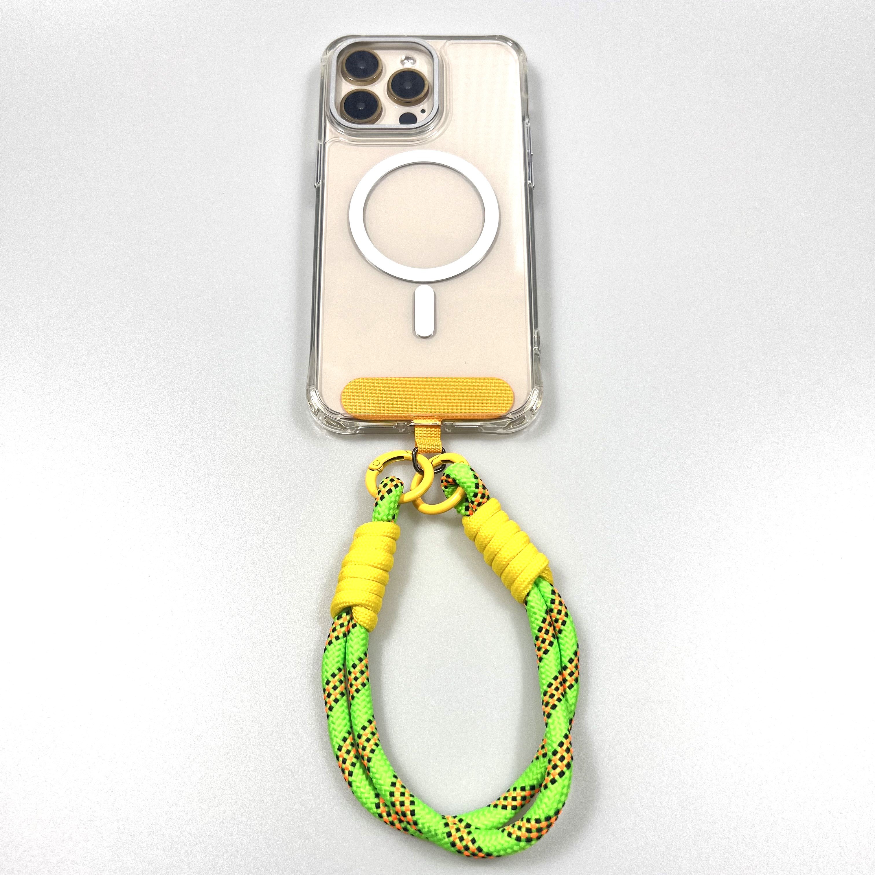 Logo Custom Universal Cord Lanyard With Patch For Phone Case