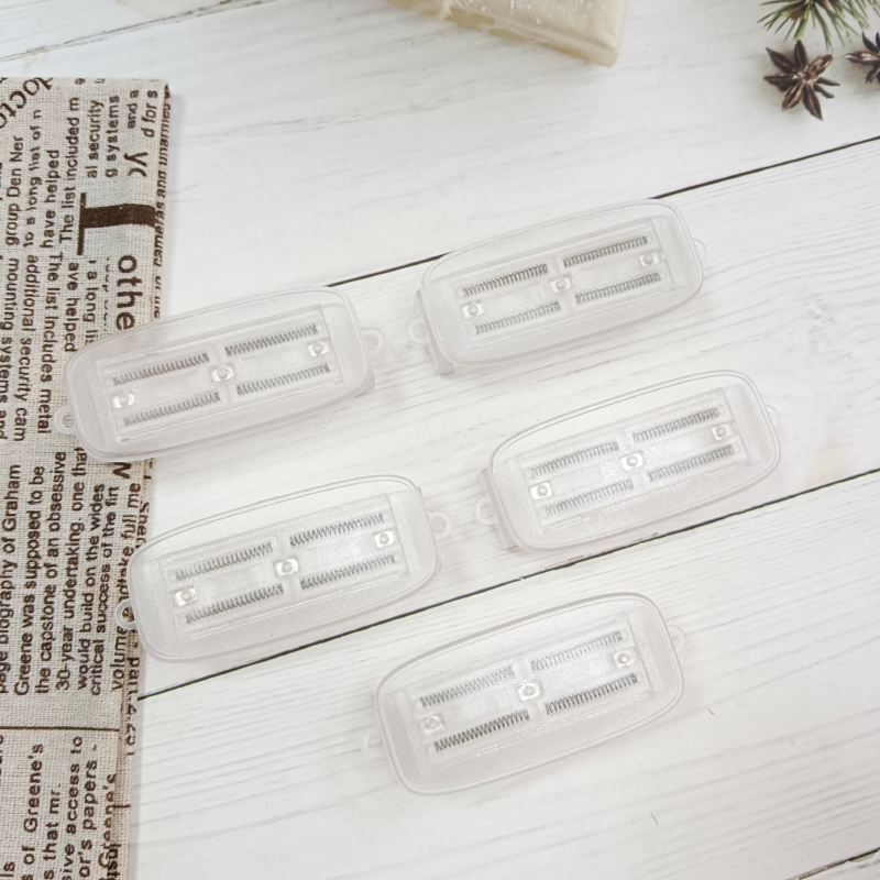 Mobile phone back clip DIY groove material clip transparent material large oval back clip mobile phone accessories