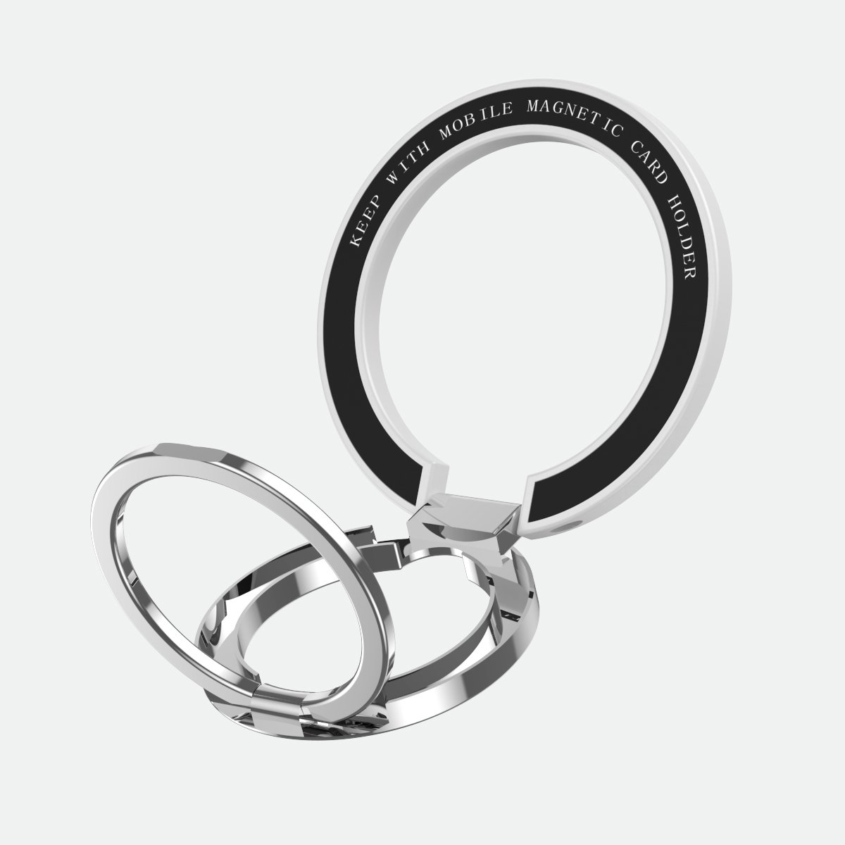 N52 Metal Magnetic Removable Phone Grip Finger Ring Stand for Magnetic Wireless Charger Mobile Bracket Holder Griptok