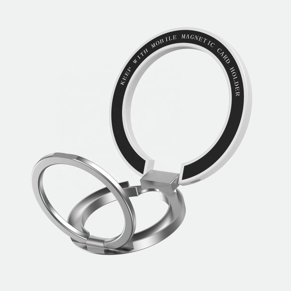 N52 Metal Magnetic Removable Phone Grip Finger Ring Stand for Magnetic Wireless Charger Mobile Bracket Holder Griptok