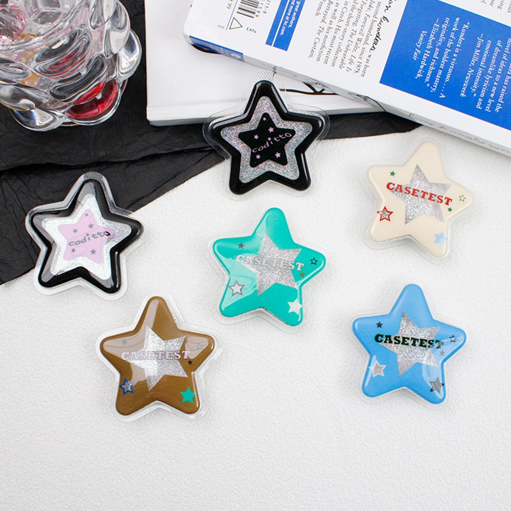 Cute Mobile Phone Holders Hot selling blank transparent plastic cute design different shape acrylic phone socket with As a gift