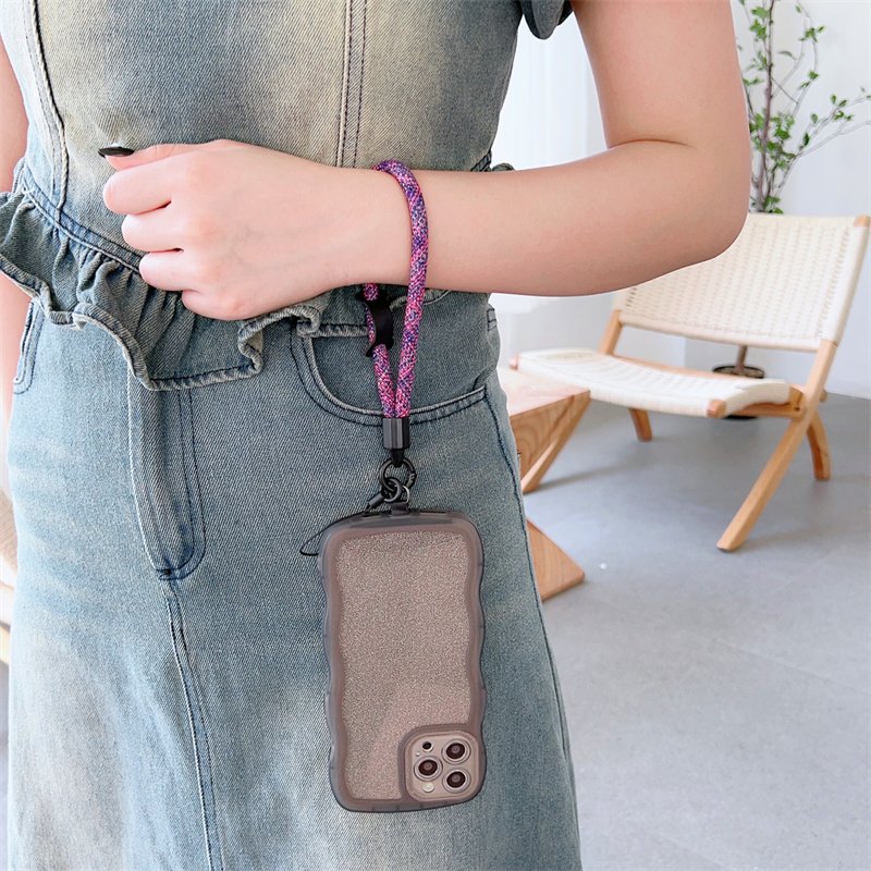 Hot Selling Mobile Phone Lanyard Universal Wristband Colorful Cellphone Rope Portable Bag Keychain Anti-Lost Mobile Phone Chain
