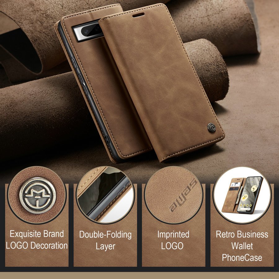 CaseMe 2024 New Arrivals for Google Pixel 9 8 7 Pro 6 8A 7A Fold Phone Case Magnetic With Card Slots for Google Pixel 8A Case