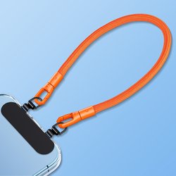 Orange-Wristlet