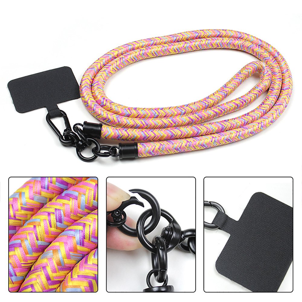 2024 New Fashion Universal Phone Case Necklace Lanyard Strap Cord Sling Chain For Iphone Mobile Phone Case