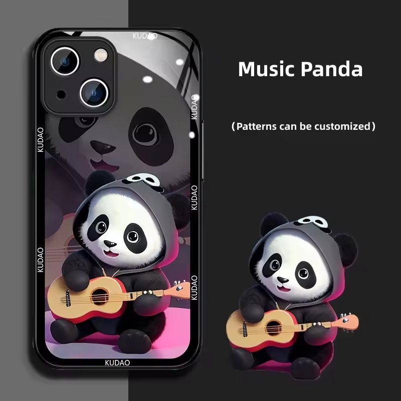 Panda Series Customizable Phone Case Cute Chinese Cartoon Panda Catone Design for Iphone 14131211 Phonecase Shockproof