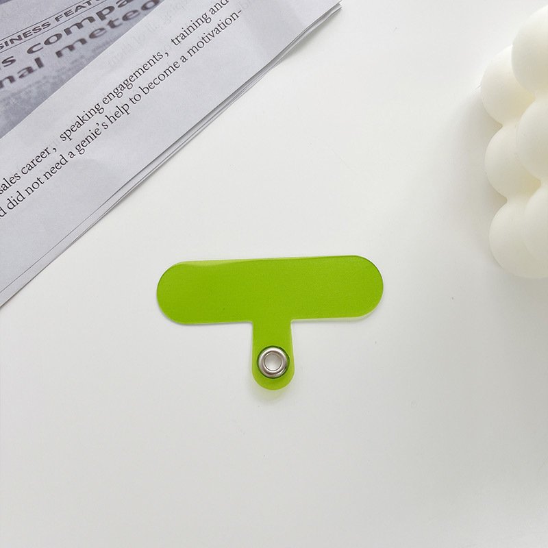 Universal Phone Tether Tab with Metal Ring Polyester Strap Phone Lanyard Patch Compatible for Cellphone Pad