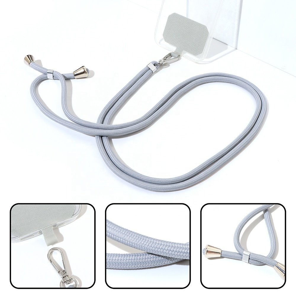 High Quality Adjustable Nylon Cell Phone Universal Lanyard Crossbody Mobile Phone Straps Chain Personalized