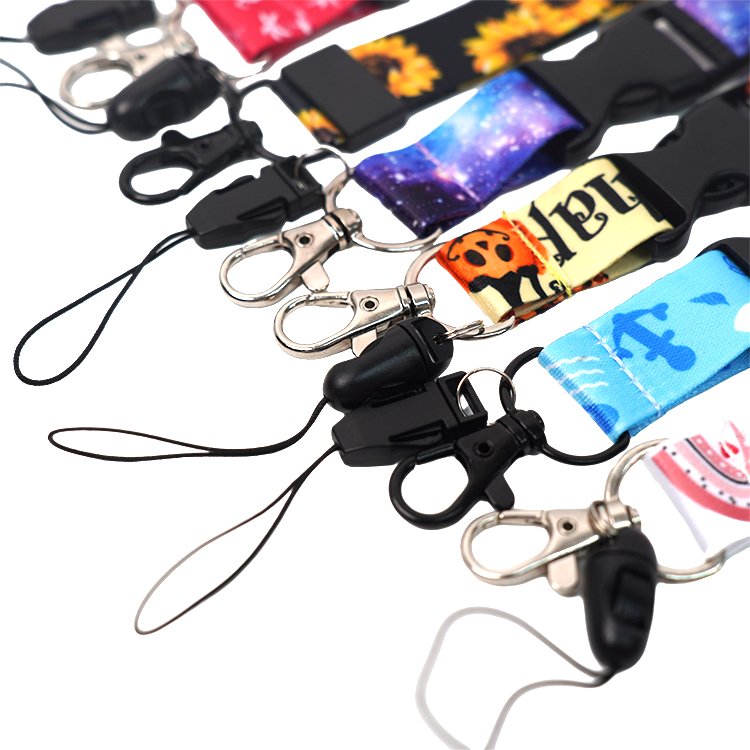 2024 New Arrival Polyester Lanyard Straps Mobile Phone Office Hook Lanyard for Card Holder
