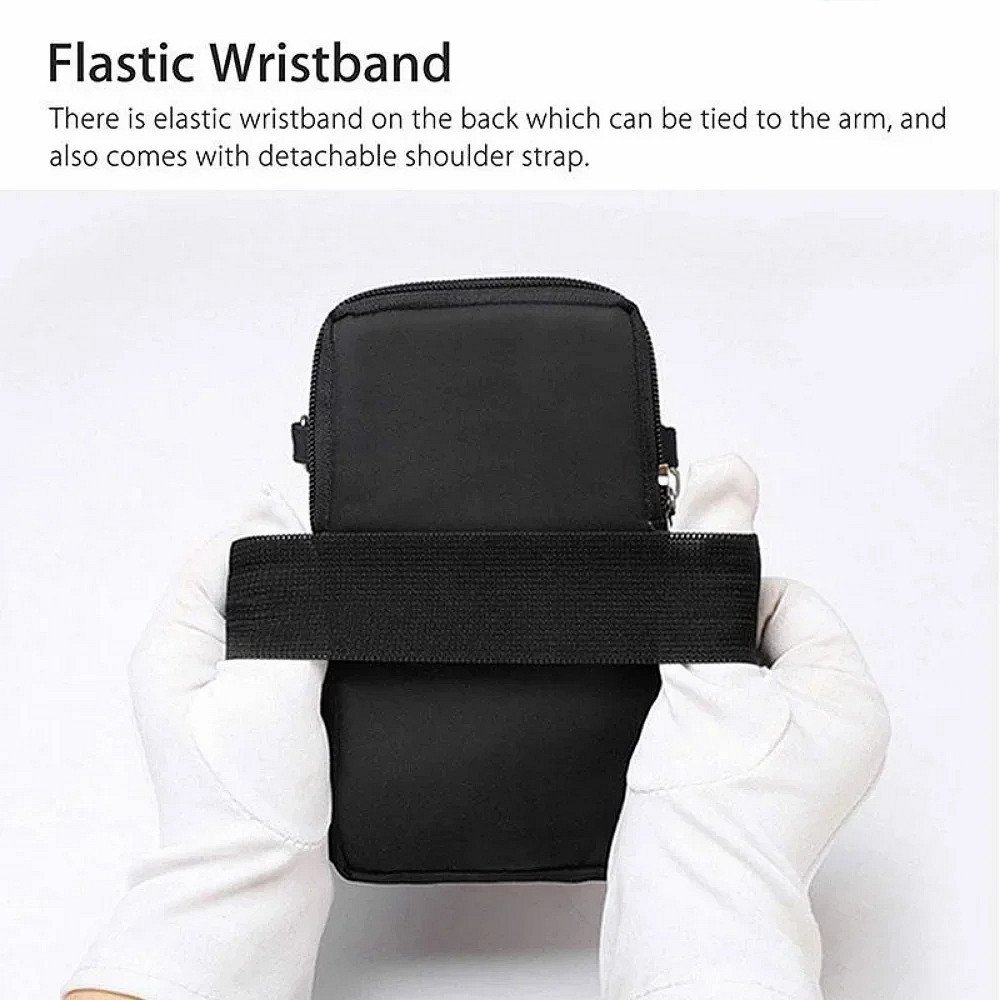 Women's Mini Crossbody Bag - Handbag with Cell Phone Pocket Flap Shoulder Bag Waterproof Running Arm Band