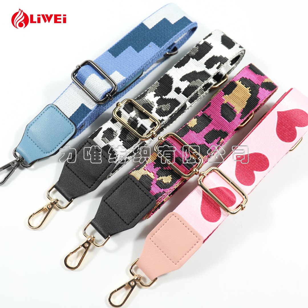 Woven Adjustable Bag Strap 38mm 50mm Many Styles Shoulder Crossbody Handbags Straps For Bag