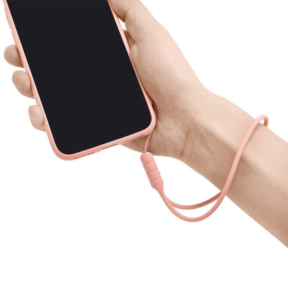 Short Soft Silicone Cell Phone Holder Hand anti lost wrist Strap mobilephone wrist lanyard safety String for Mobile Phone