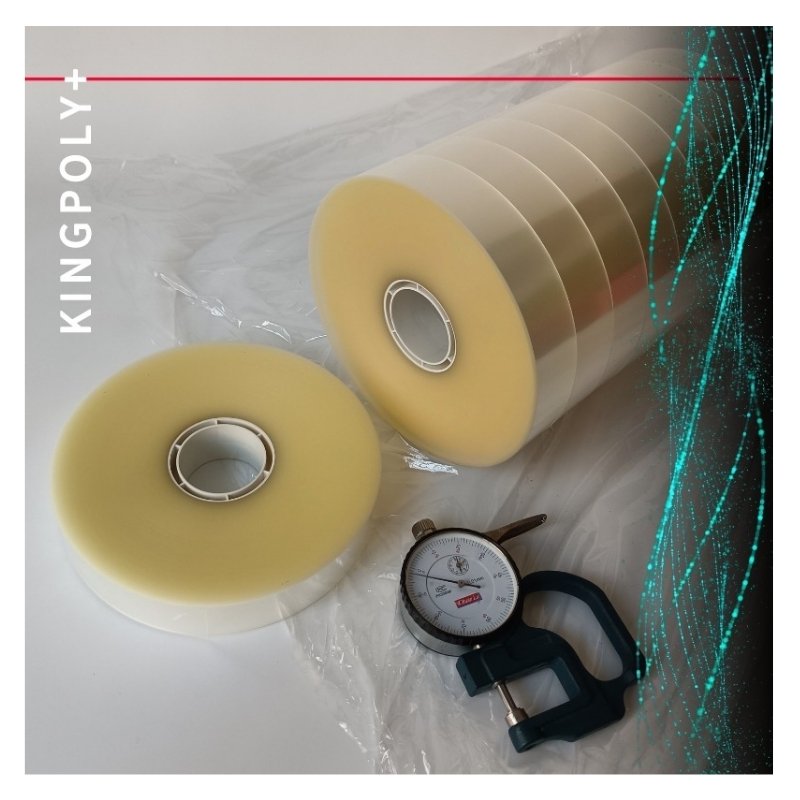 OPP Strapping film with you Banding Machine to wrap a strip of elegant OPP plastic banding tape around the bundle