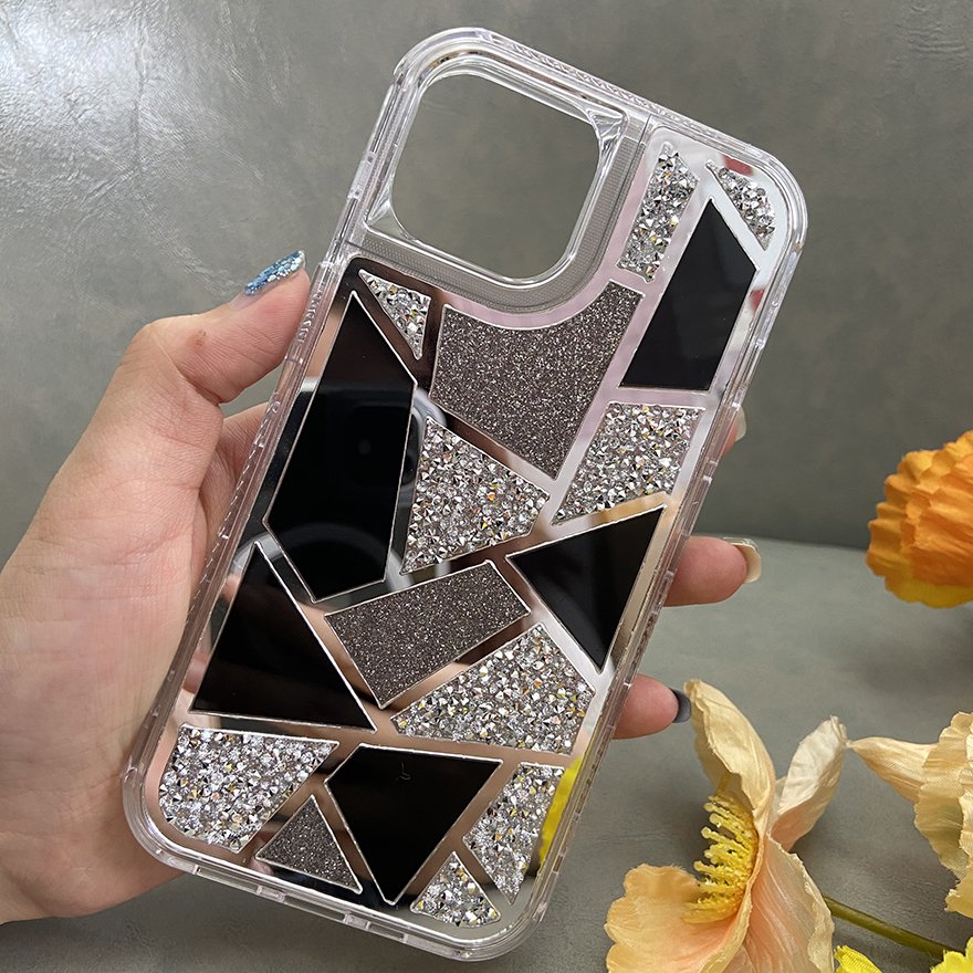 2023 New Arrival bling luxury Anti scratch hard pc 3 in 1 case for Redmi note12 note12pro note11