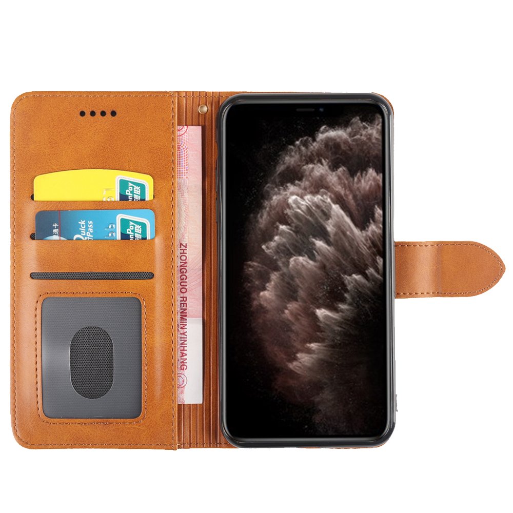 Luxury Flip Wallet Leather Phone Case For iPhone 15 14 Pro 13 12 11 XS XR 6s 7 8 Plus SE with 3 Card Slots Protective Case