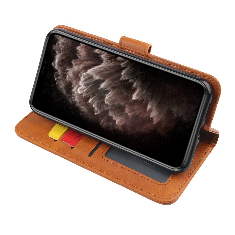 Luxury Flip Wallet Leather Phone Case For iPhone 15 14 Pro 13 12 11 XS XR 6s 7 8 Plus SE with 3 Card Slots Protective Case