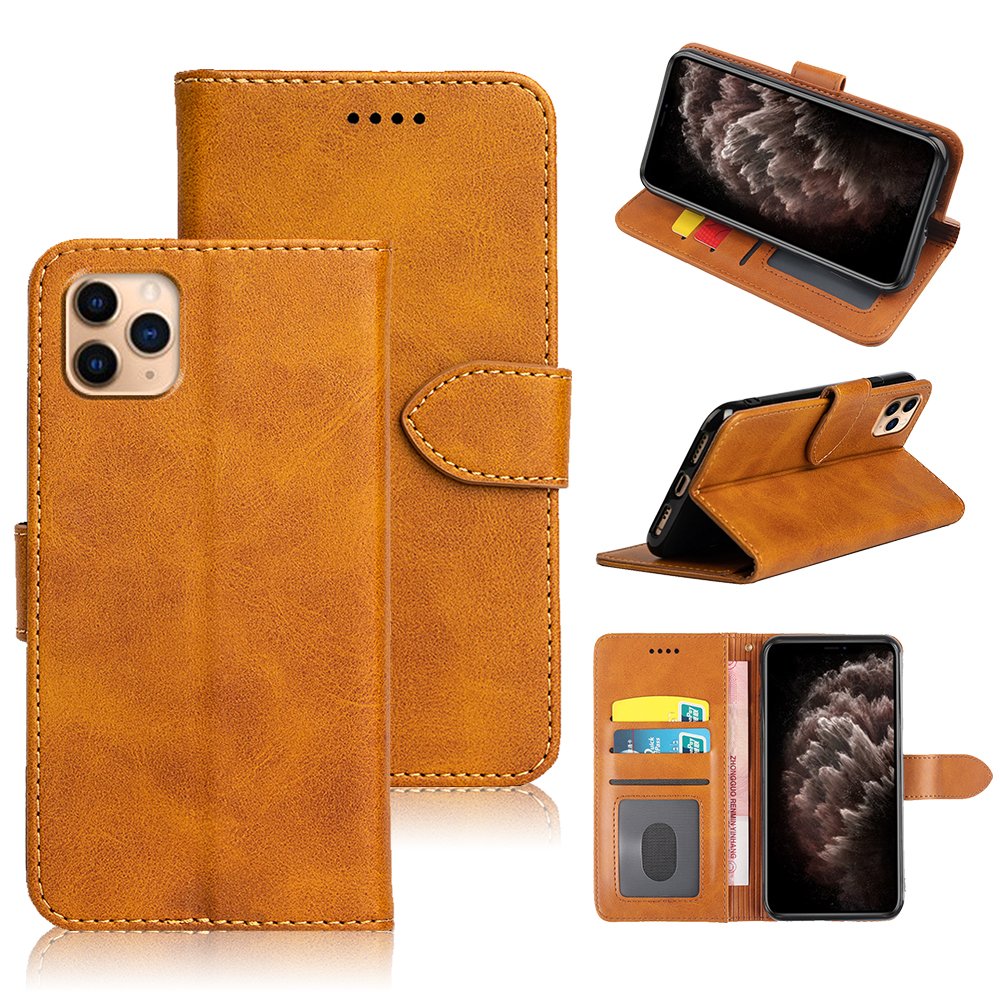Luxury Flip Wallet Leather Phone Case For iPhone 15 14 Pro 13 12 11 XS XR 6s 7 8 Plus SE with 3 Card Slots Protective Case